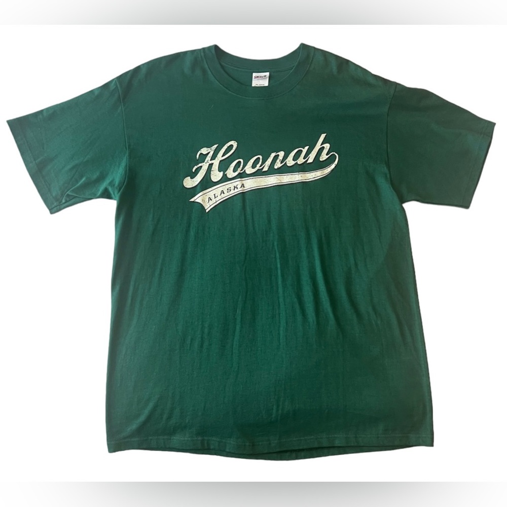 NWT Hoonah Alaska Distressed Graphic T-Shirt size XL